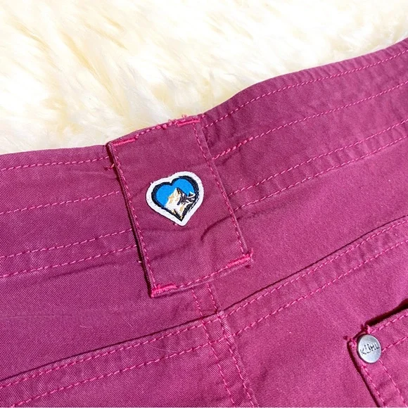 Kuhl Free Range Shorts 6 1/2" in Burgundy - Picture 7 of 10